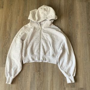 Garage cropped hoodie